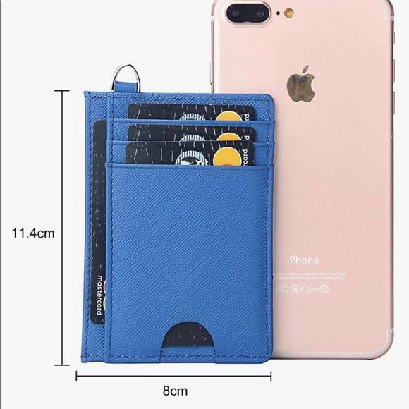 Bastia Slim Minimalist Wallet RFID Blocking Wallet - Picture 2 of 9